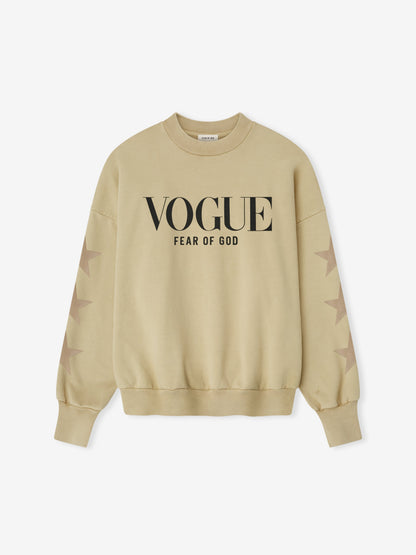 Essentials Vogue Fear Of God Neighborhood Crewneck Dirty Ivory