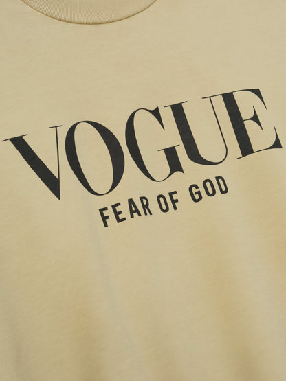 Essentials Vogue Fear Of God Neighborhood Crewneck Dirty Ivory