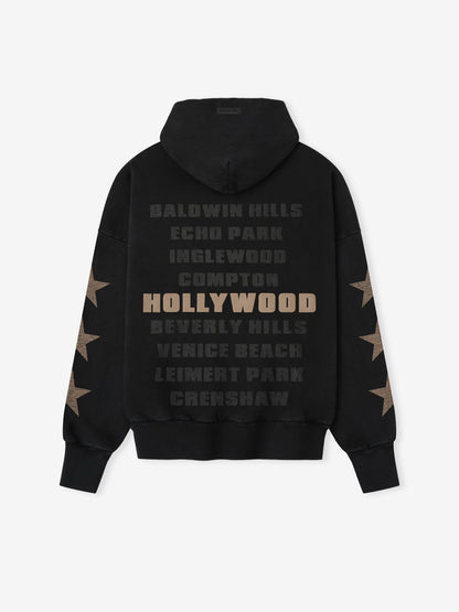 Essentials Vogue Fear Of God Neighborhood Hoodie Black