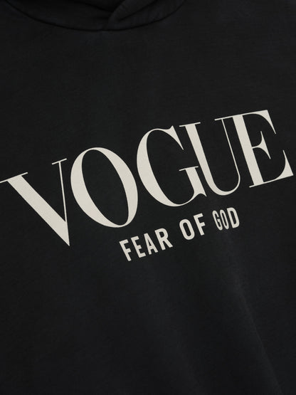 Essentials Vogue Fear Of God Neighborhood Hoodie Black