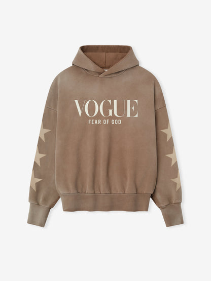 Essentials Vogue Fear Of God Neighborhood Hoodie Dune Pearl