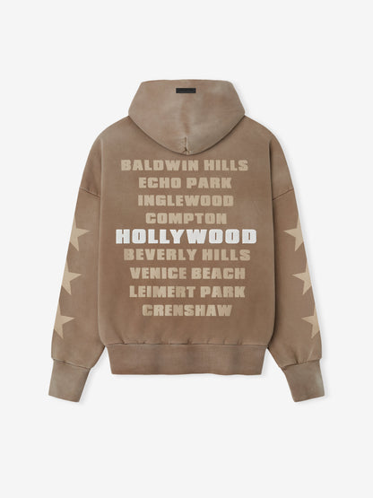 Essentials Vogue Fear Of God Neighborhood Hoodie Dune Pearl