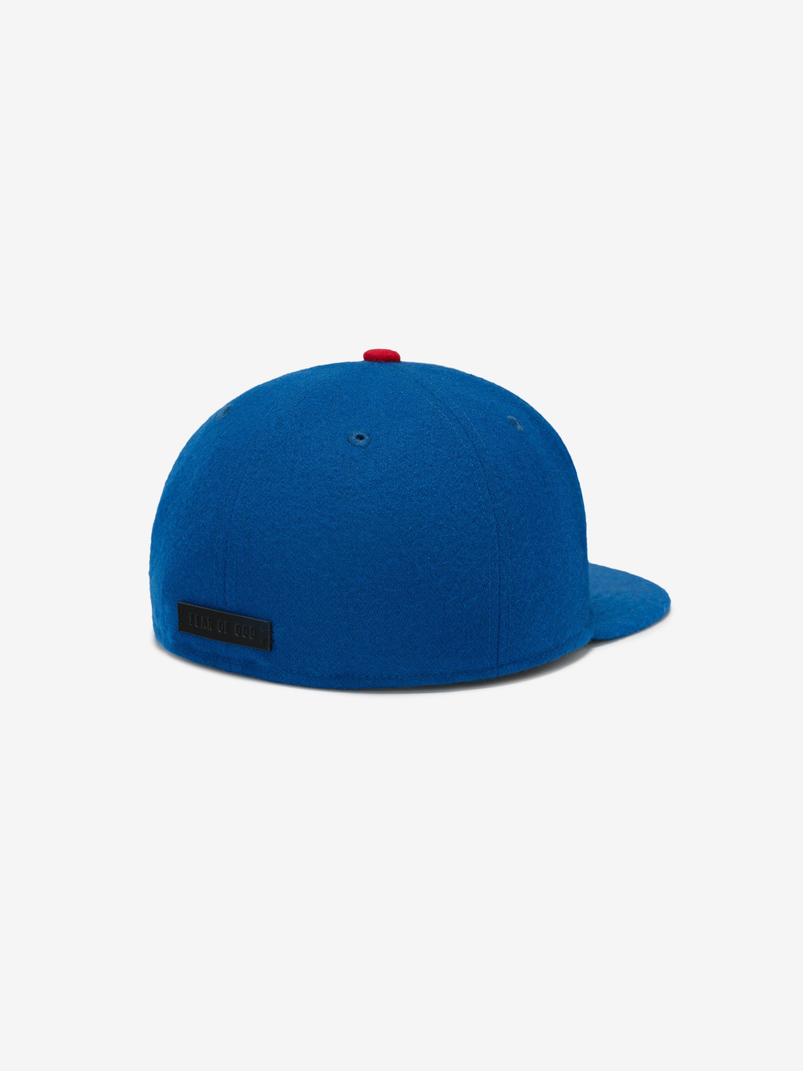 Essentials Chicago Cubs Wool Retro Crown 59Fifty Fitted Cap Blue