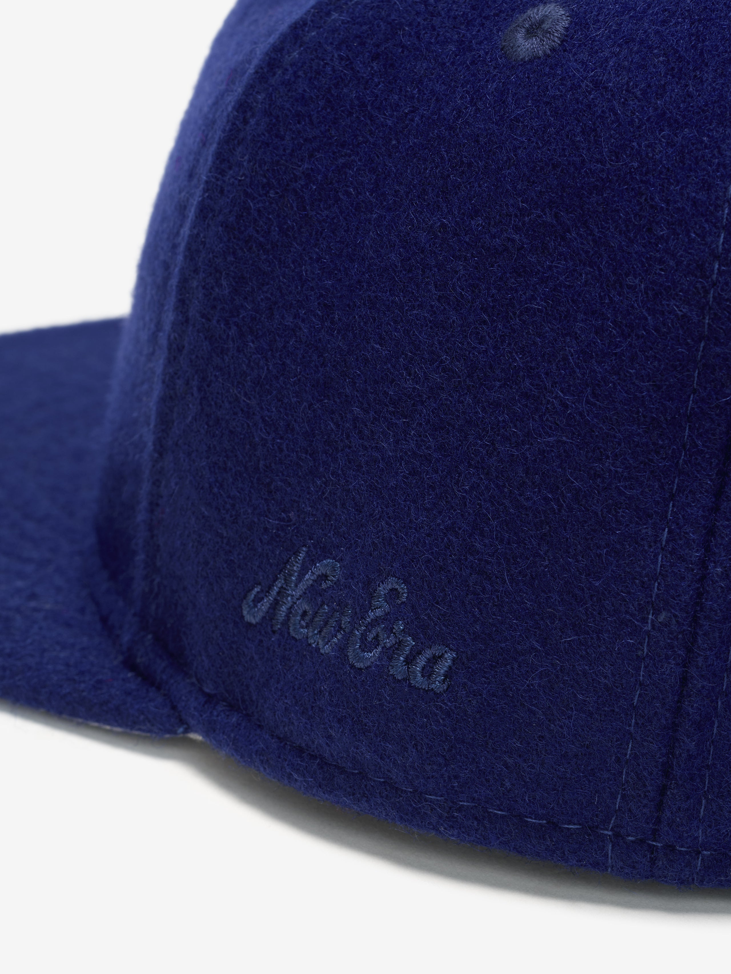 Essentials Los Angeles Dodgers Wool Retro Crown 59Fifty Fitted Cap Dk Blue