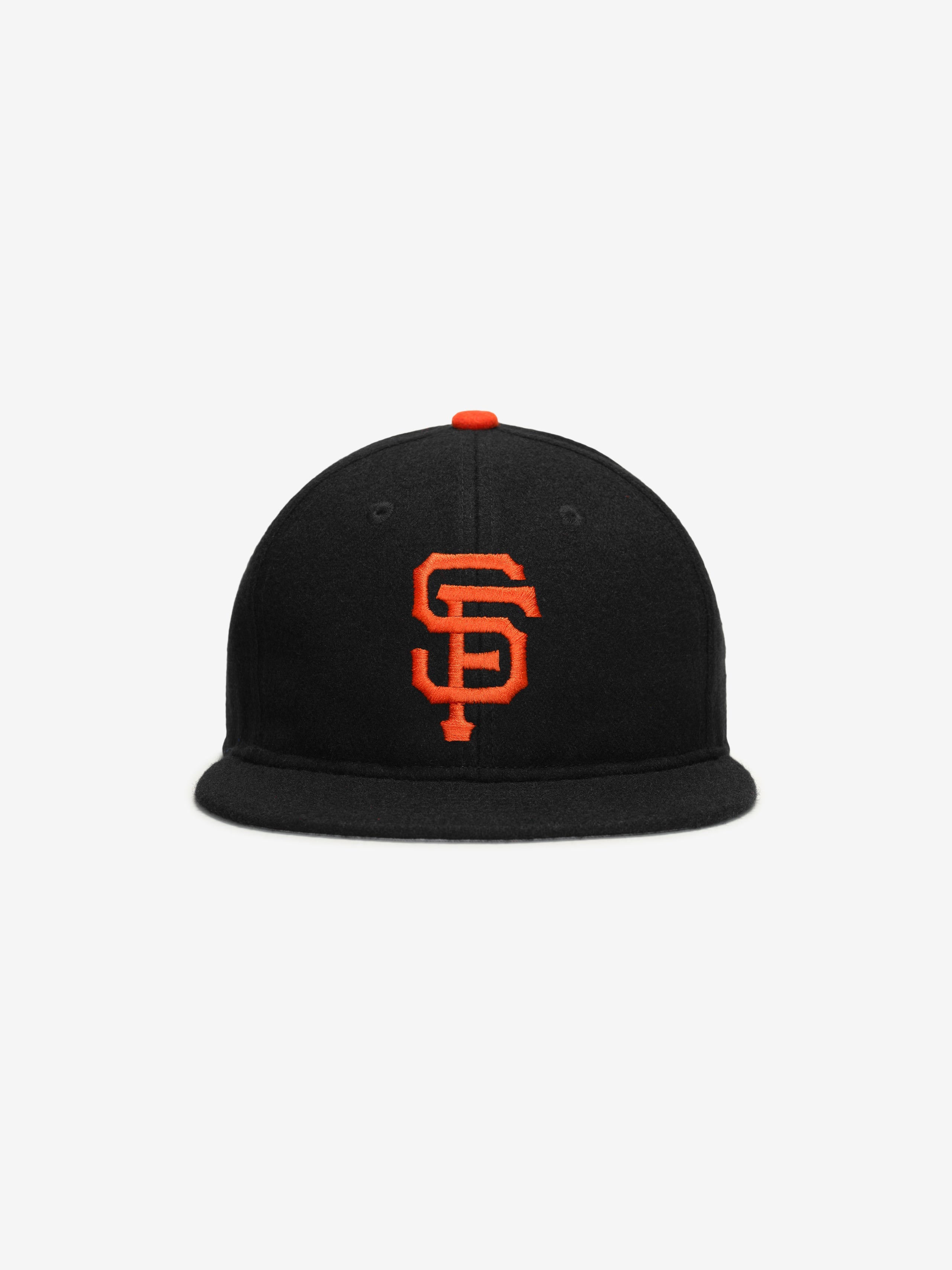 Essentials San Francisco Wool Retro Crown 59Fifty Fitted Cap Black