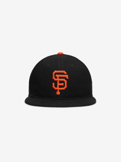 Essentials San Francisco Wool Retro Crown 59Fifty Fitted Cap Black