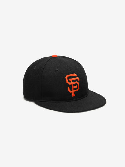 Essentials San Francisco Wool Retro Crown 59Fifty Fitted Cap Black