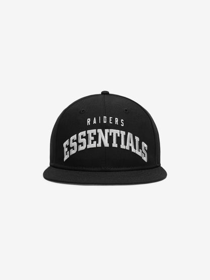 Essentials Raiders 9Fifty Rc Snapback Black