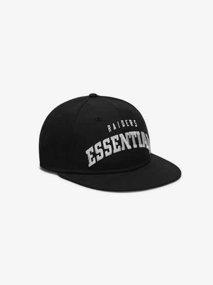 Essentials Raiders 9Fifty Rc Snapback Black