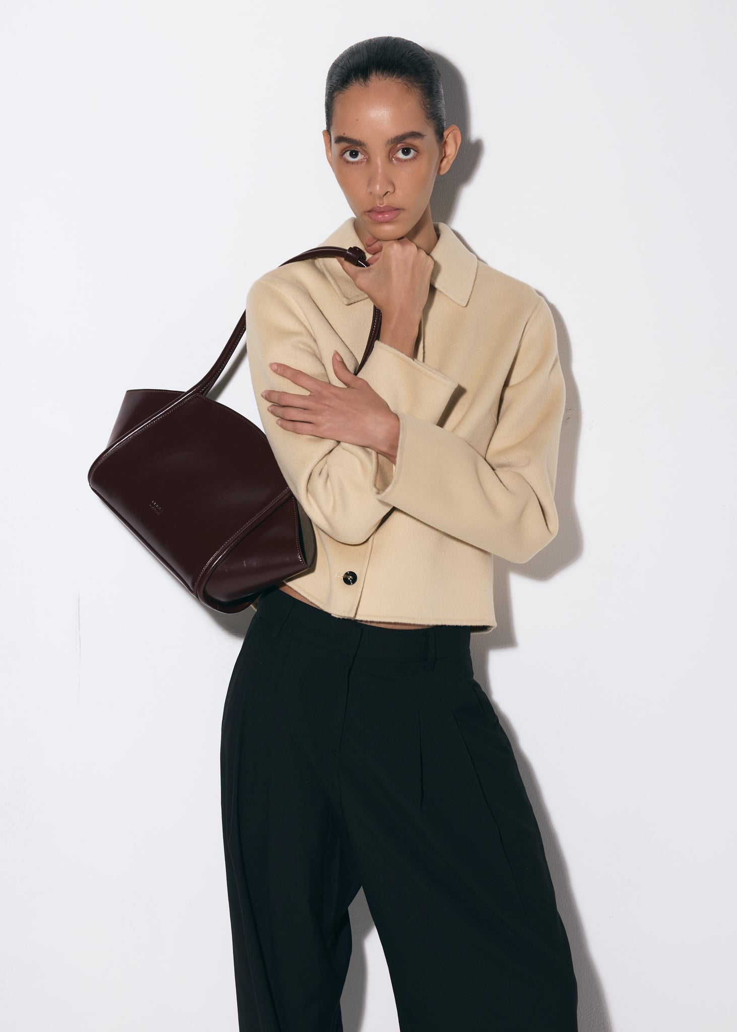 Freja Sylvie Bag Raisin Gloss