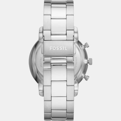 Fossil Neutra Men Quartz Blue Dial Chronograph Stainless Steel Watch Fs5792