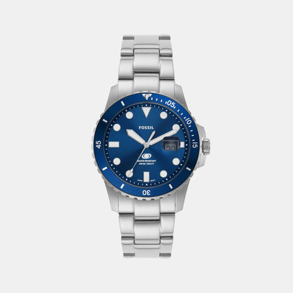 Fossil Fossil Blue Dive Men Quartz Blue Dial Analog Stainless Steel Watch Fs6029