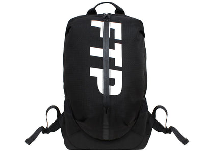 Ftp Center Zip Logo Backpack Black