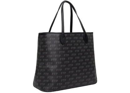 Ftp Logo Repete Tote Bag Black