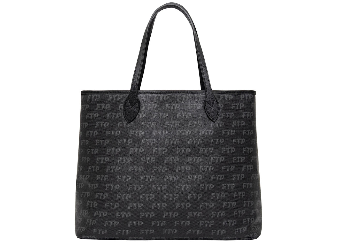 Ftp Logo Repete Tote Bag Black