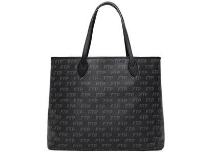 Ftp Logo Repete Tote Bag Black