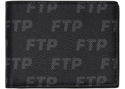Ftp Logo Repete Wallet Black