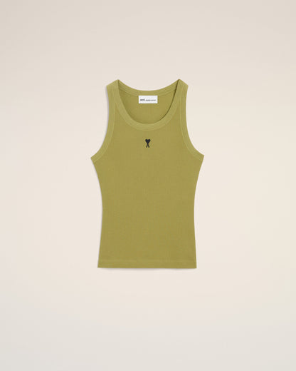 Green Cotton Ami De Coeur Tanktop Women's