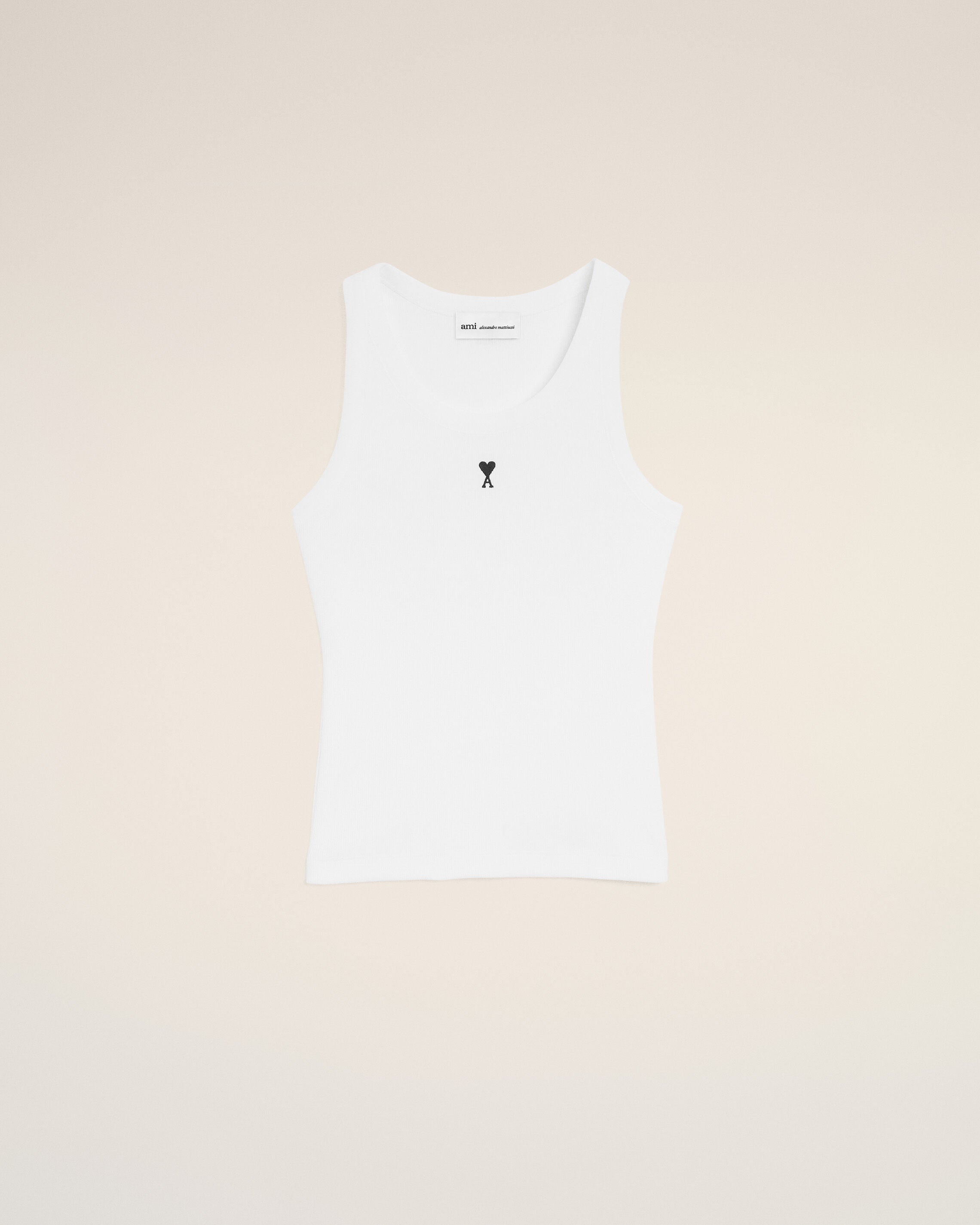 White Cotton Ami De Coeur Tanktop Women's