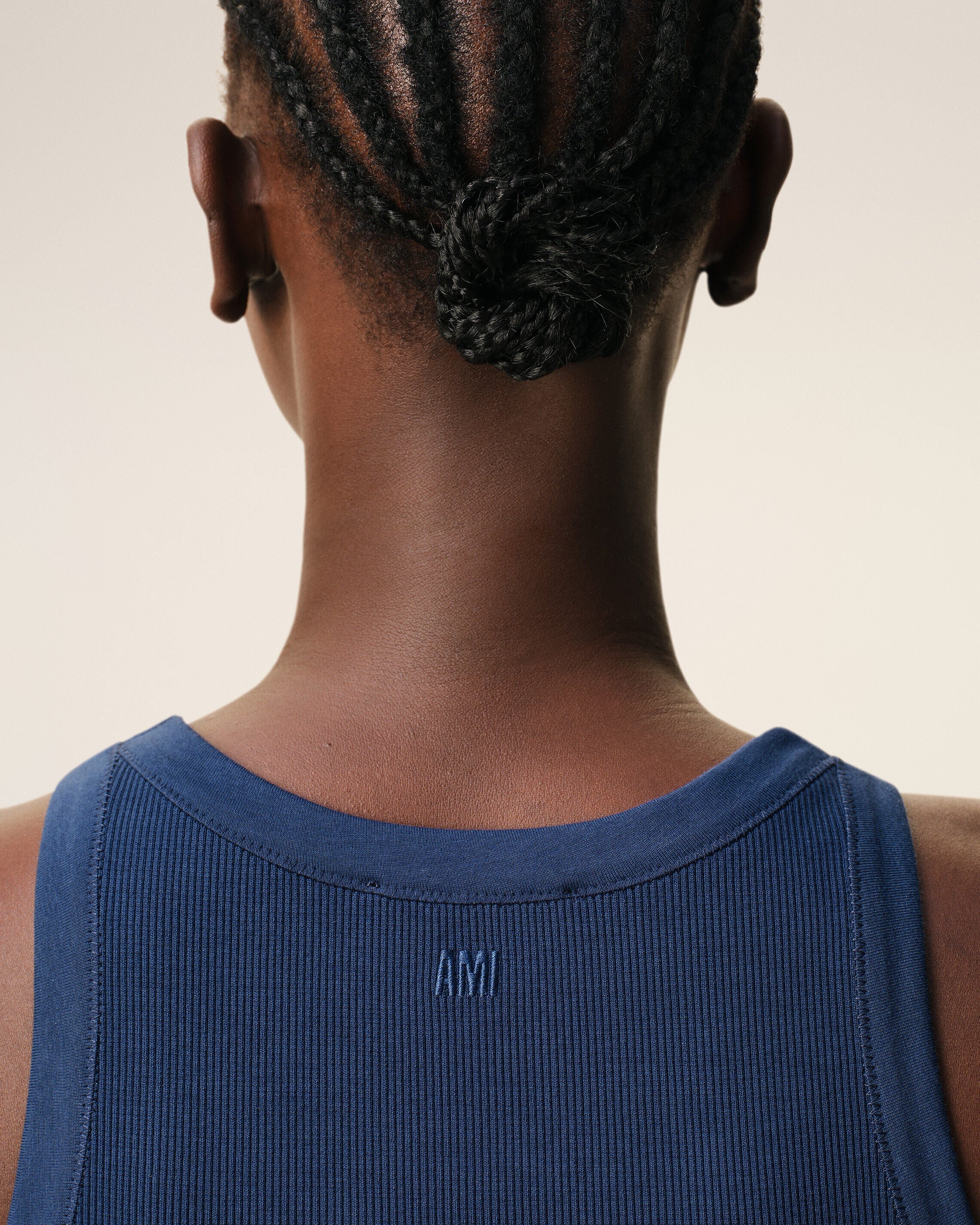 Blue Cotton Ami De Coeur Tanktop Women's