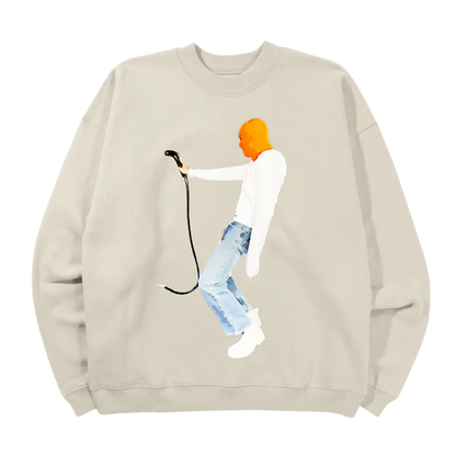House of Drew Justin Bieber Light Gray Sweatshirt