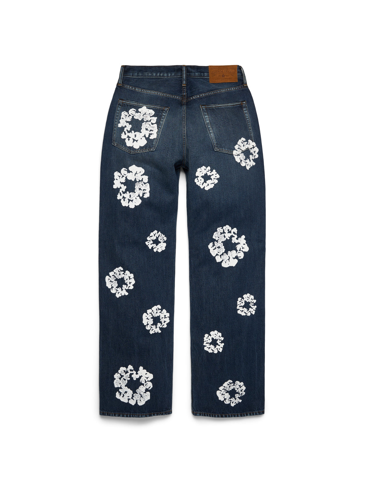 Denim Tears Baggy Cotton Wreath Denim Pant Dark Wash