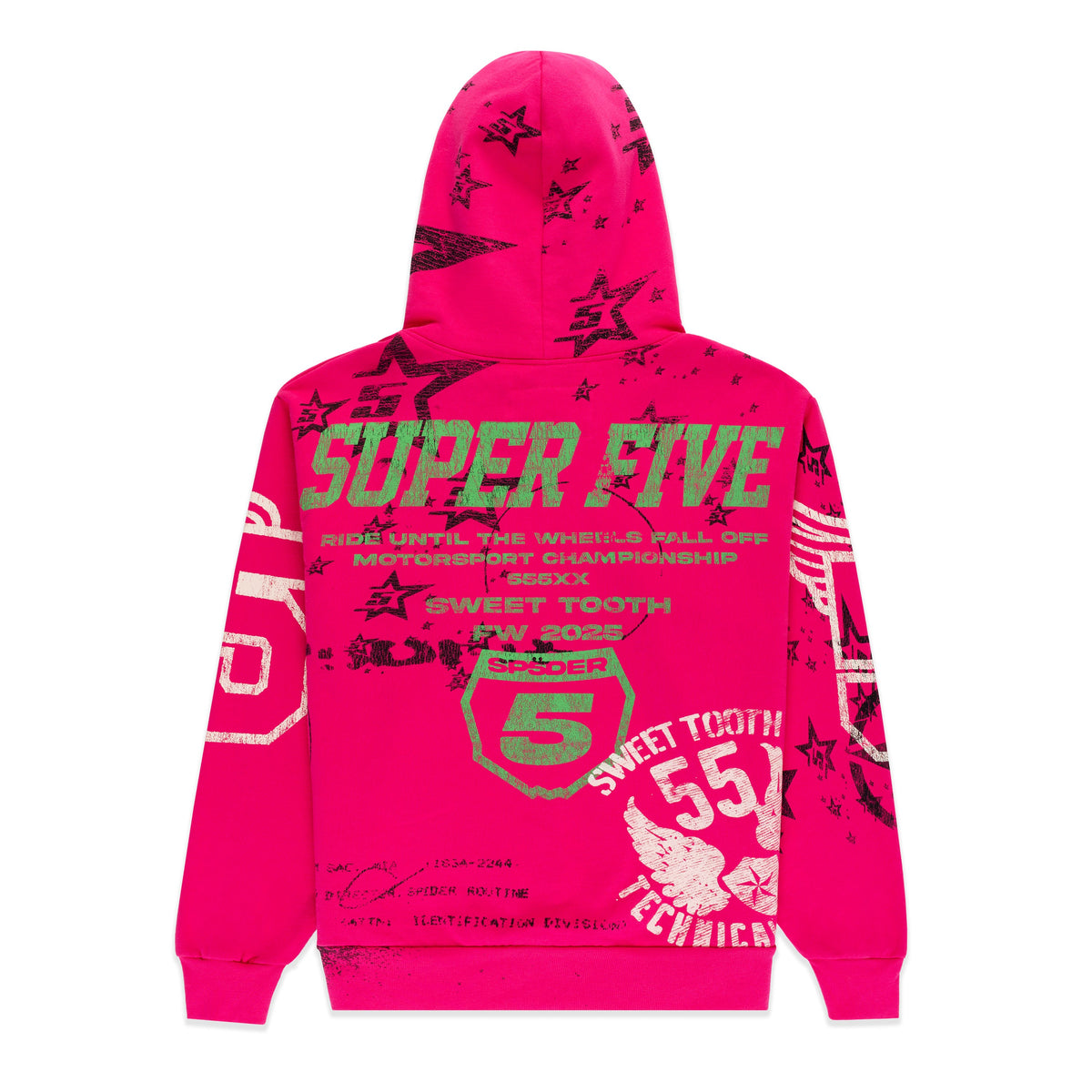 Sp5der Stencil Hoodie