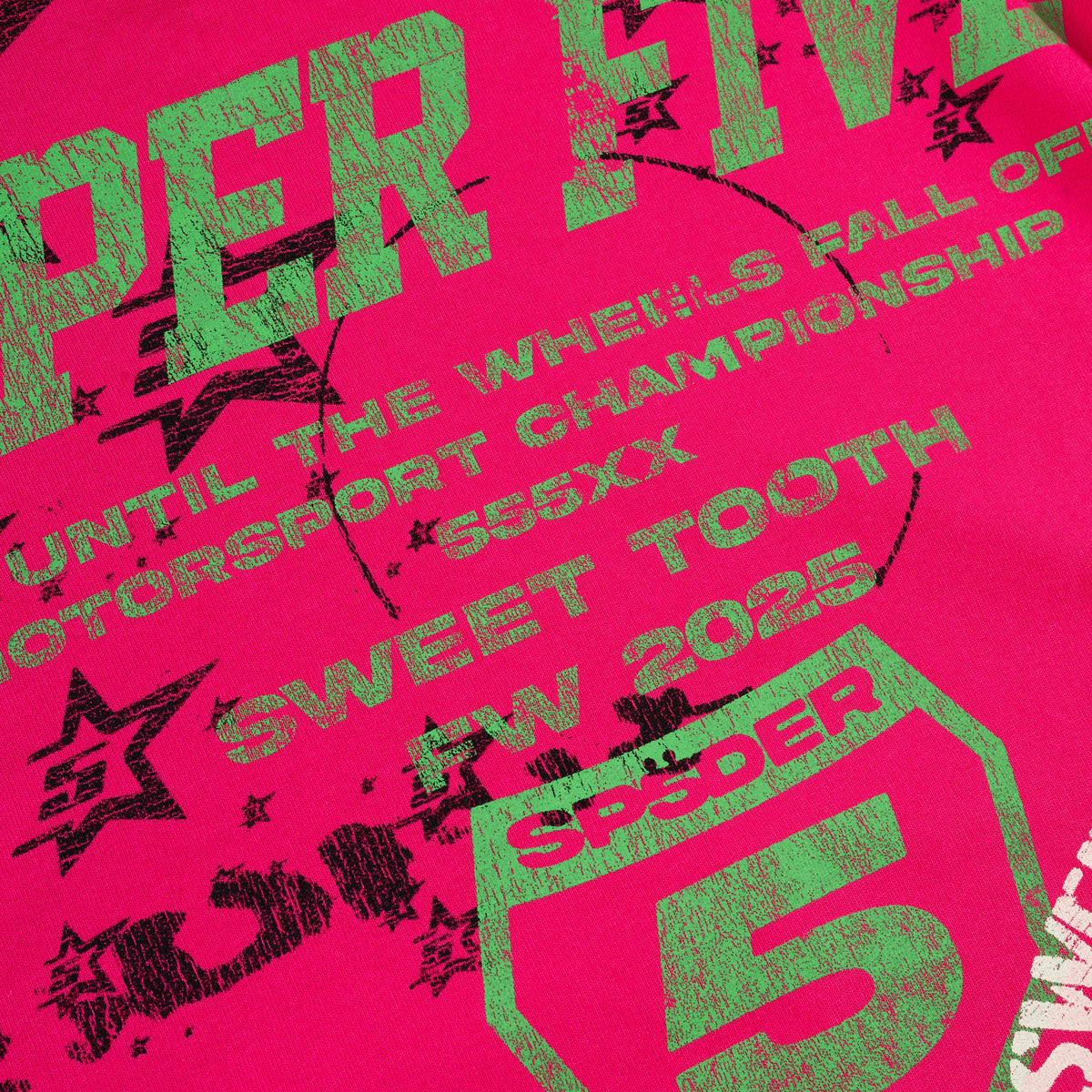 Sp5der Stencil Hoodie