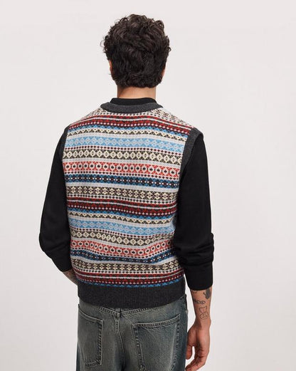Rag & Bone Fair Isle Wool Vest