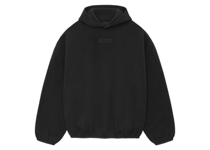 fear of god essentials core collection hoodie black
