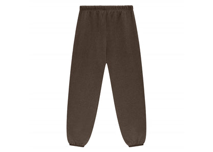 fear of god essentials core collection sweatpants heather wood