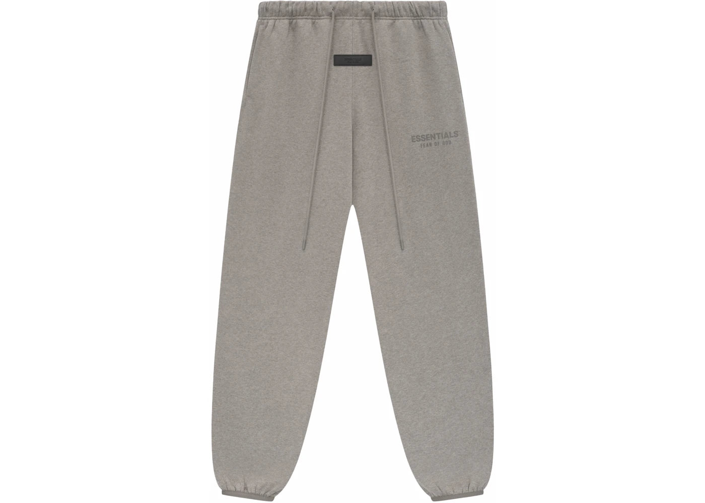 fear of god essentials core collection sweatpants (ss24) heather grey