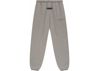 fear of god essentials core collection sweatpants (ss24) heather grey