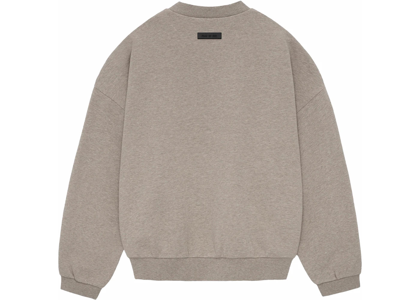 fear of god essentials crewneck core heather