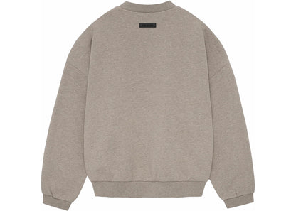 fear of god essentials crewneck core heather