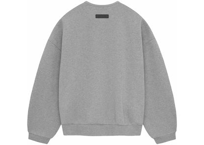fear of god essentials crewneck dark heather oatmeal
