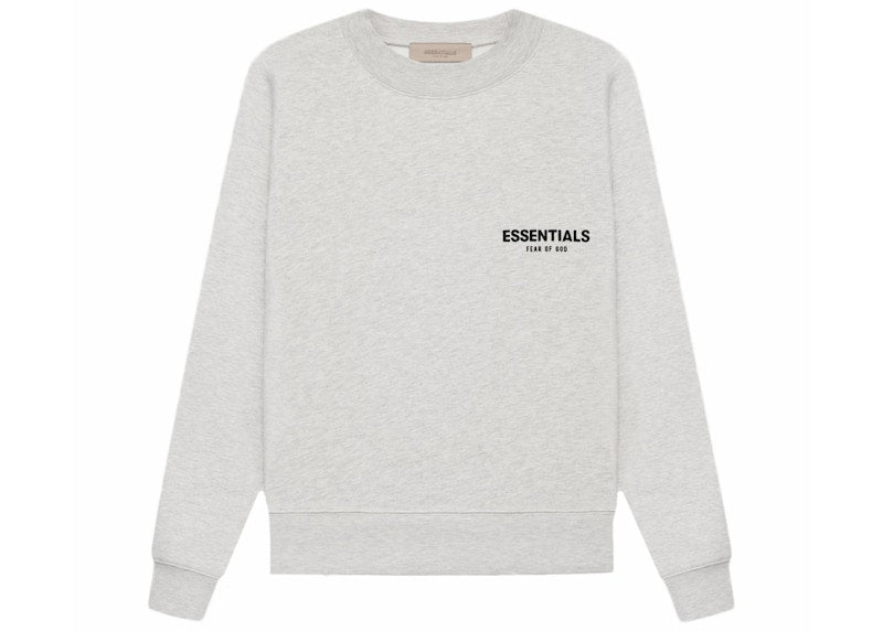 Fear Of God Essentials Crewneck (Ss22) Light Oatmeal