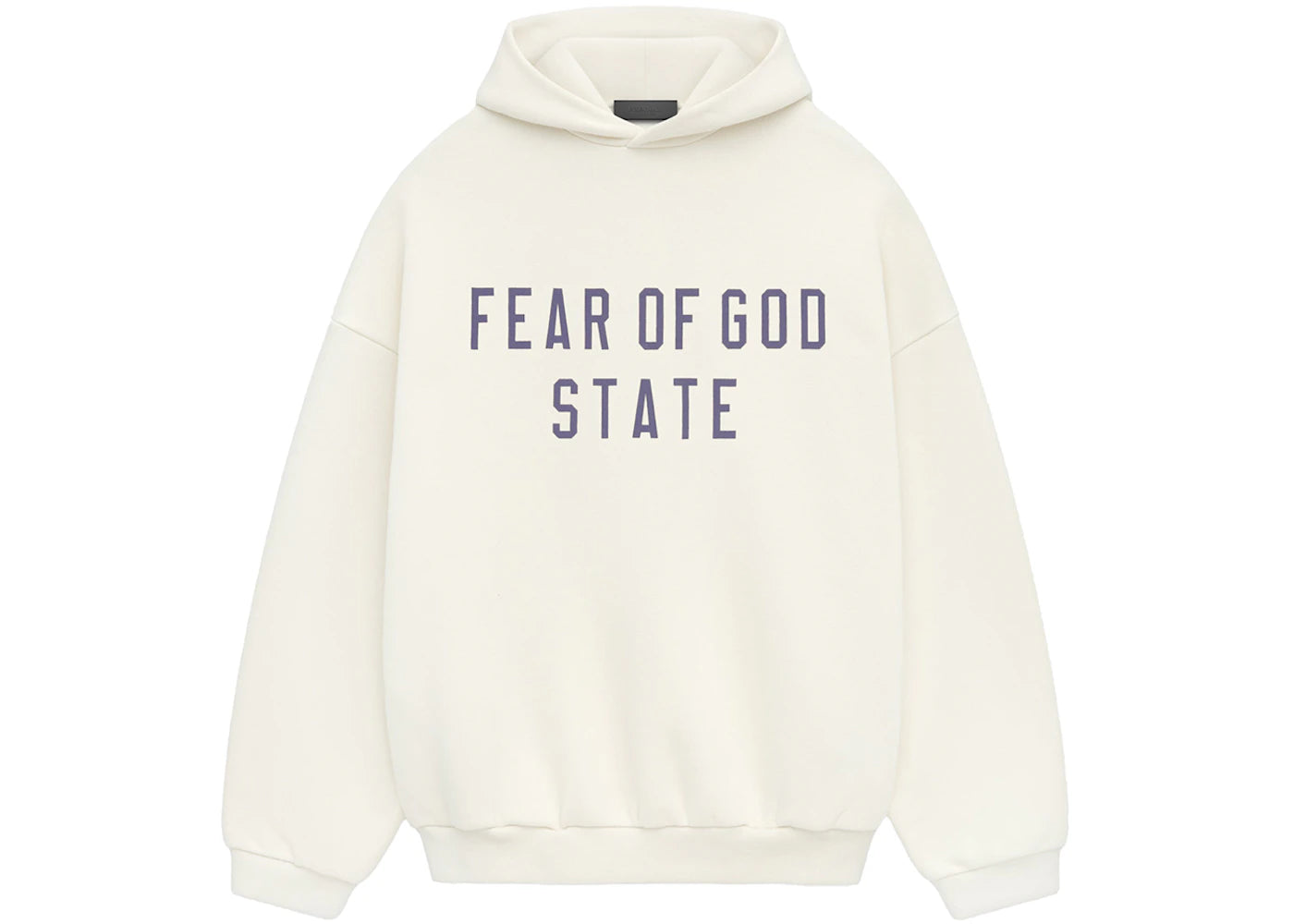 fear of god essentials fleece hoodie shell
