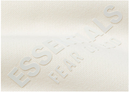 fear of god essentials hoodie cloud dancer