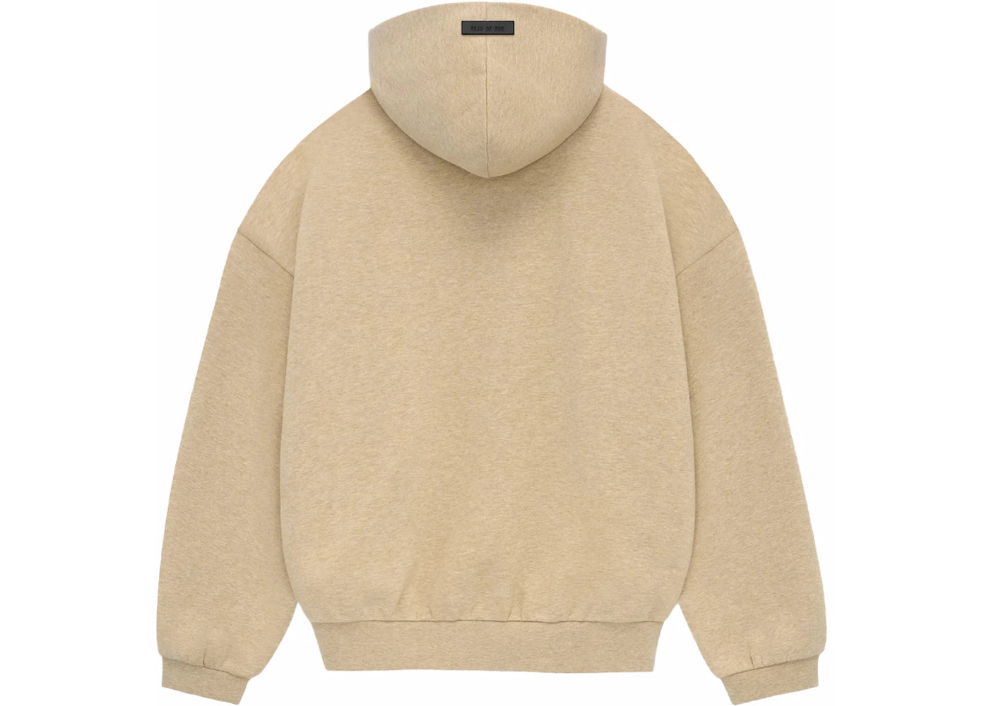 fear of god essentials hoodie gold heather