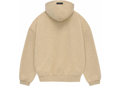 fear of god essentials hoodie gold heather