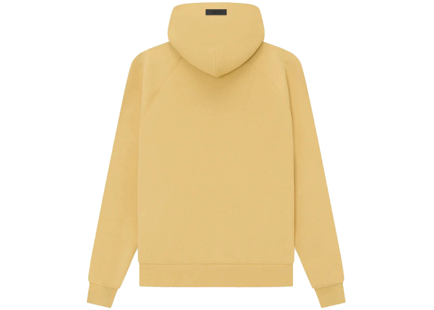 fear of god essentials hoodie light tuscan