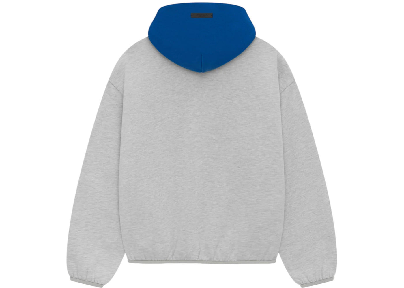 fear of god essentials knicks hoodie light heather