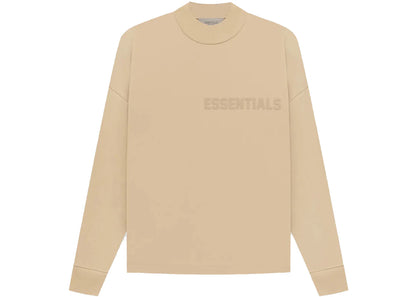 fear of god essentials ls tee sand