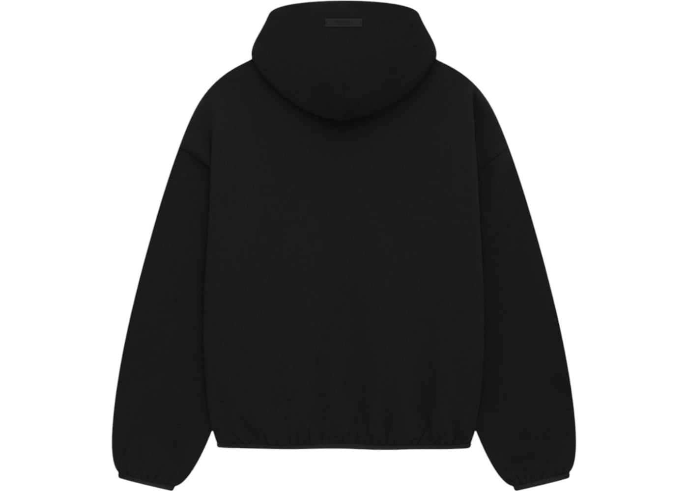 fear of god essentials nba hoodie black