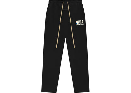 fear of god essentials nba relaxed sweatpant black
