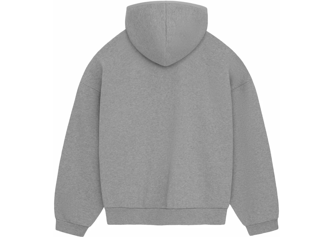 fear of god essentials pullover hoodie (fw23) dark heather oatmeal
