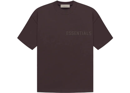 fear of god essentials ss tee plum