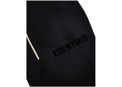 fear of god essentials cream drawstring sweatpant jet black