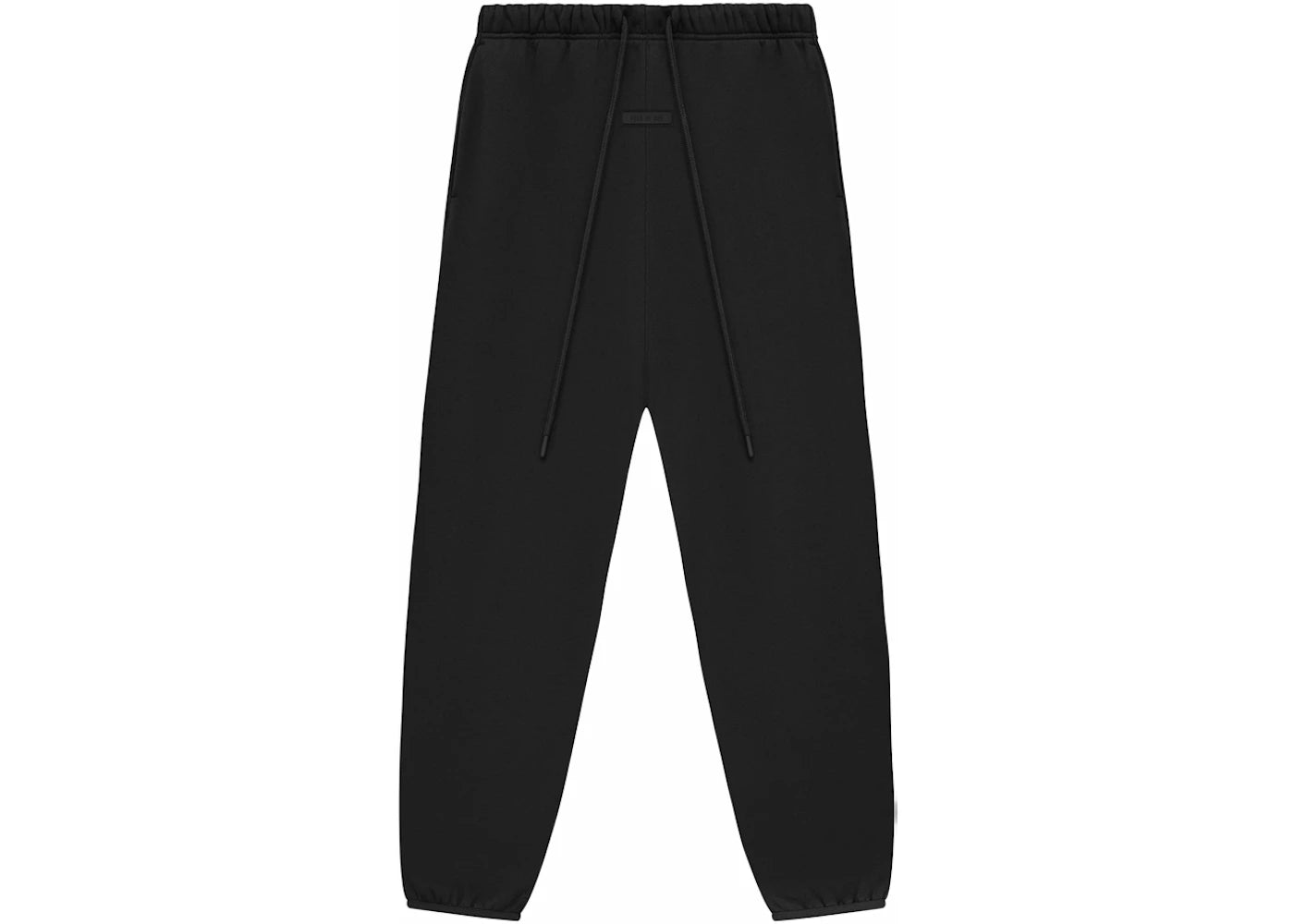 fear of god essentials sweatpants jet black